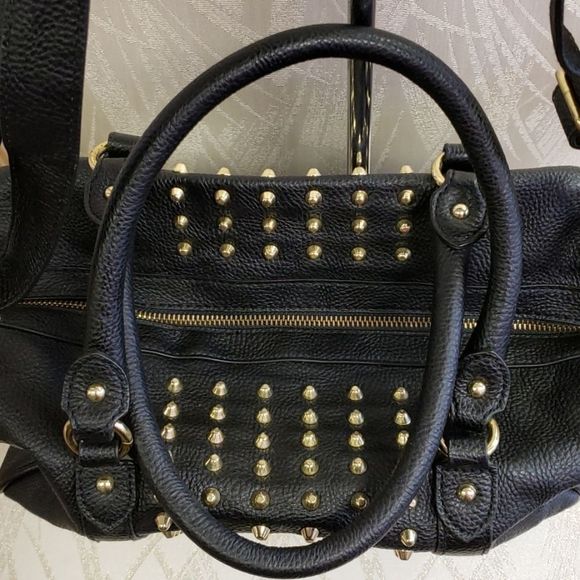 😍 H&M Gold Studded Bag Mint Condition 👌 - Picture 6 of 12